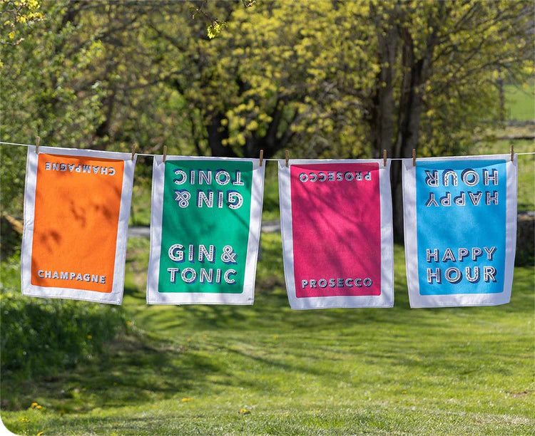 WORD DISH TOWEL - GIN & TONIC