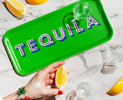 BIRCH WOOD TRAY - TEQUILA