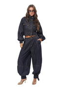 DENIM OVERSIZE SET